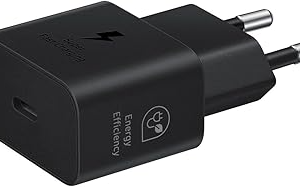 Samsung Schnellladegerät, USB-C, 25W Without Data Wire, Black