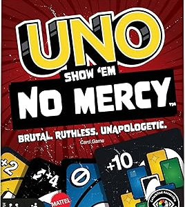 Mattel Games Uno No Mercy Family Card Game