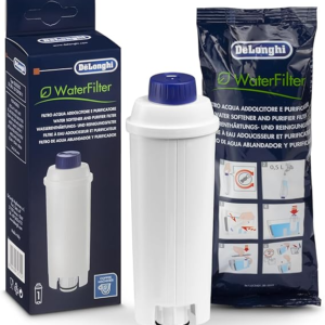 De'Longhi Filter Cartridge, Coffee Machine Water Filter, White